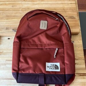 The North Face Daypack Backpack in Brandy Brown